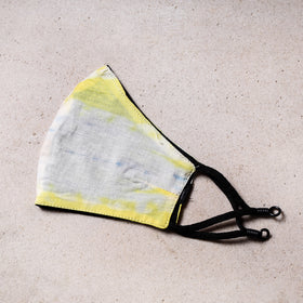  Shibori Tie-Dye Cotton 3 Layer Snug Fit Face Cover 